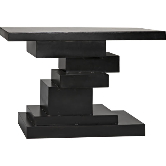 Platoon Console by Noir in metal. Made from metal in a modern style.