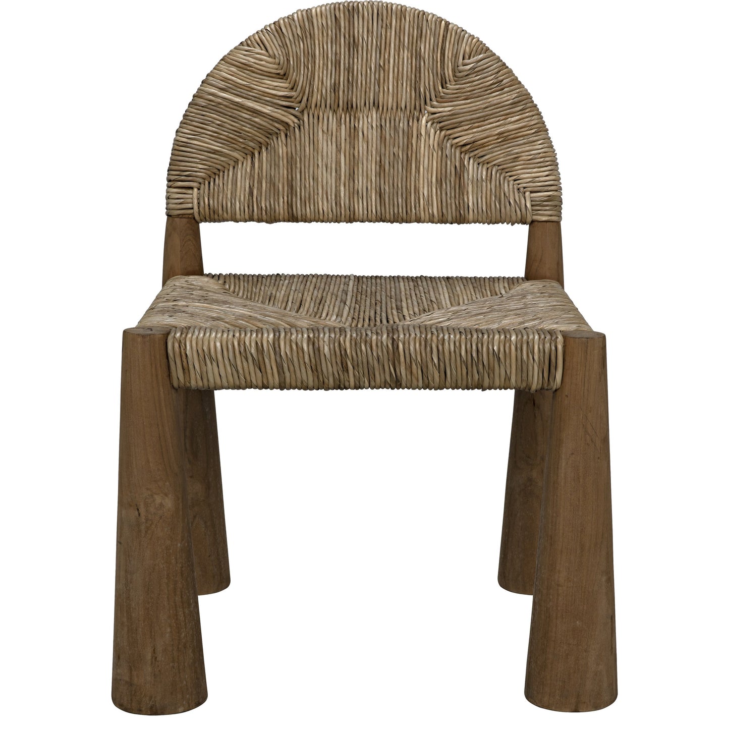 002 S-335001 | Additional Silo | Laredo Chair by Noir in teak, rush. Made from teak, rush in a eclectic & global style.