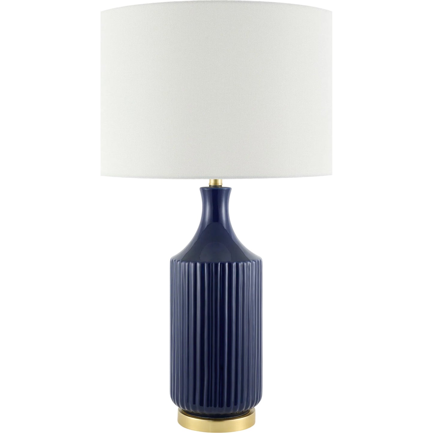 006 SI-2258626 | Primary Silo | Filaki Accent Table Lamp by Surya in metallic, plated, glazed. Made from ceramic, iron, linen, polystyrene in a unique style.