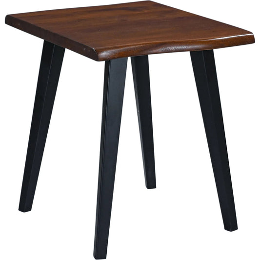 001 SI-2242909 | Primary Silo | Knoxville Side Table by World Interiors in browns and walnut. Made from acacia wood iron in a transitional style.
