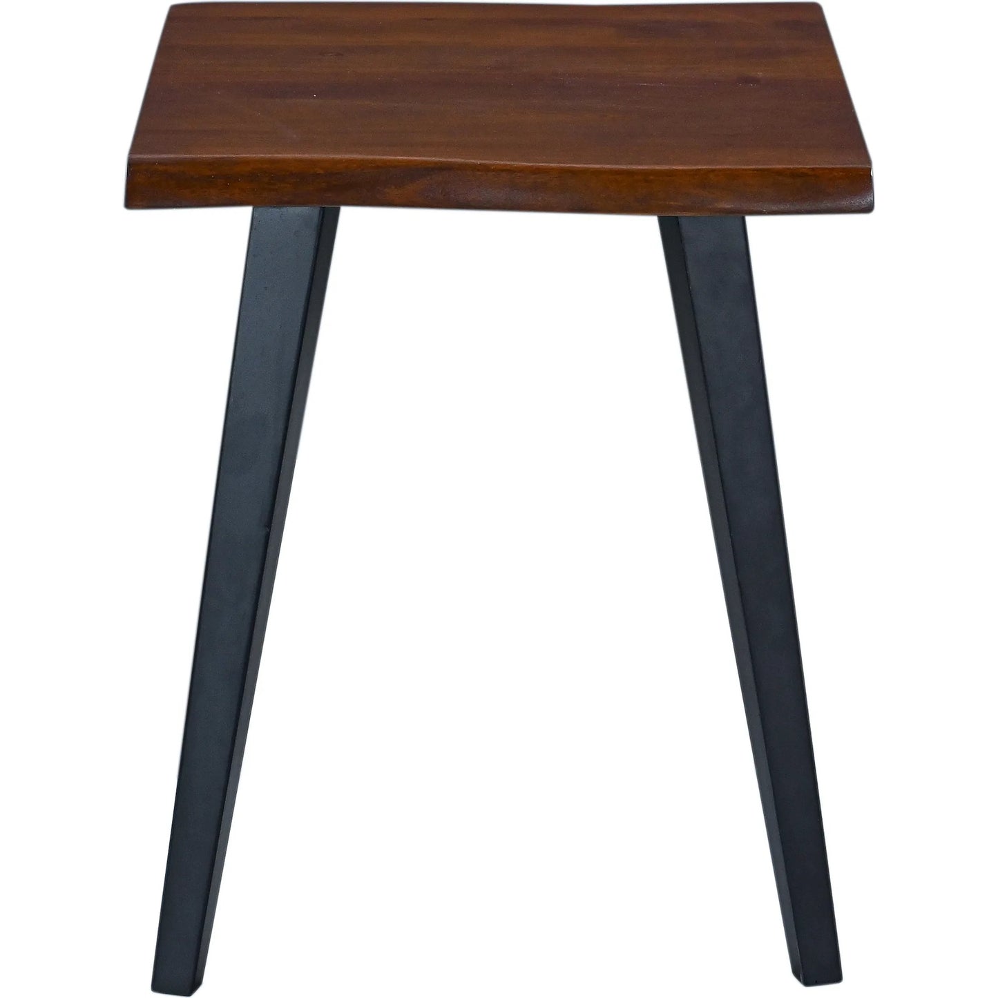 005 SI-2242909 | Unknown | Knoxville Side Table by World Interiors in browns and walnut. Made from acacia wood iron in a unique style.