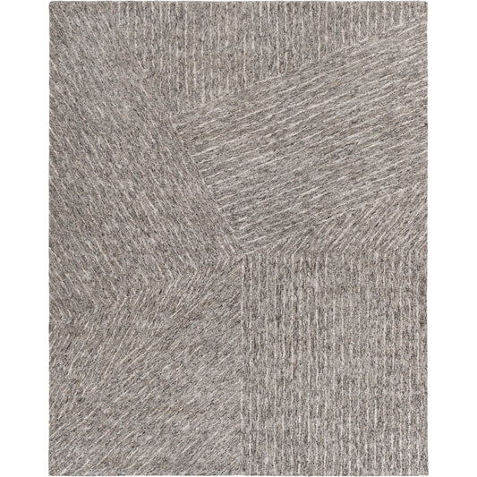 001 102263-27076 | Primary Silo | Falcon FLC-8003 Rug by Surya in brown, white, black, taupe. Made from 70% viscose, 30% wool in a unique style.