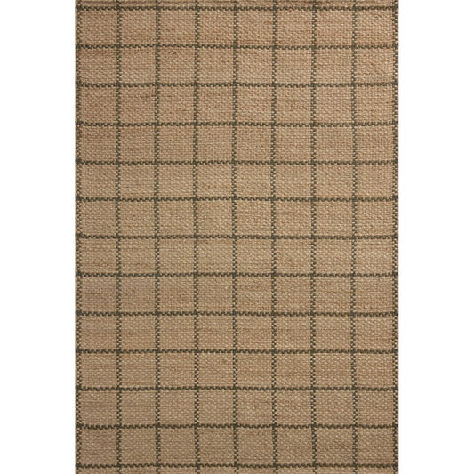 Fletcher FLE-01 Rug by Chris Loves Julia x Loloi. Made from 100% jute in a unique style.