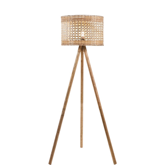 Traverse Floor Lamp by HedgeApple Essentials in natural. Made from unique in a coastal style.
