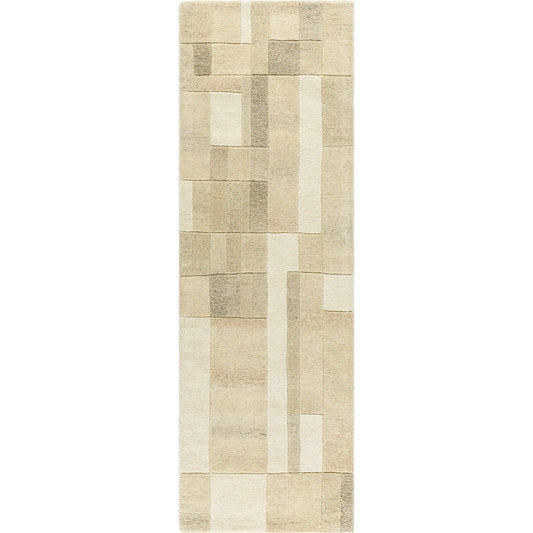 Forum Rug - 489115 by Livabliss in ivory, sandstone, taupe, beige, light gray. Made from wool in a unique style.
