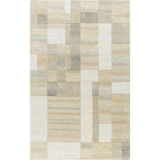Forum Rug - 489115 by Livabliss in ivory, sandstone, taupe, beige, light gray. Made from wool in a unique style.