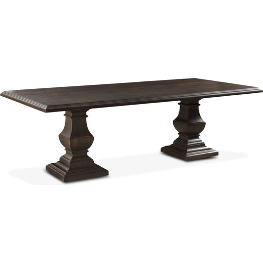 Toulon 84" Dining Table by World Interiors. Made from mango wood in a traditional style.