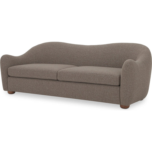 001 SI-2367916 | Primary Silo | Bria Sofa by Moe's Home Collection. Made from upholstery: 100% polyester, solid rubber wood leg, solid beech, plywood frame, foam, fiber seat in a transitional style.