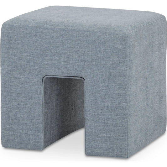 001 SI-2521735 | Primary Silo | Aidy Stool by Moe's Home Collection. Made from 98% polyester, 2% lnen, foam, fiber seat, plywood frame in a modern style.