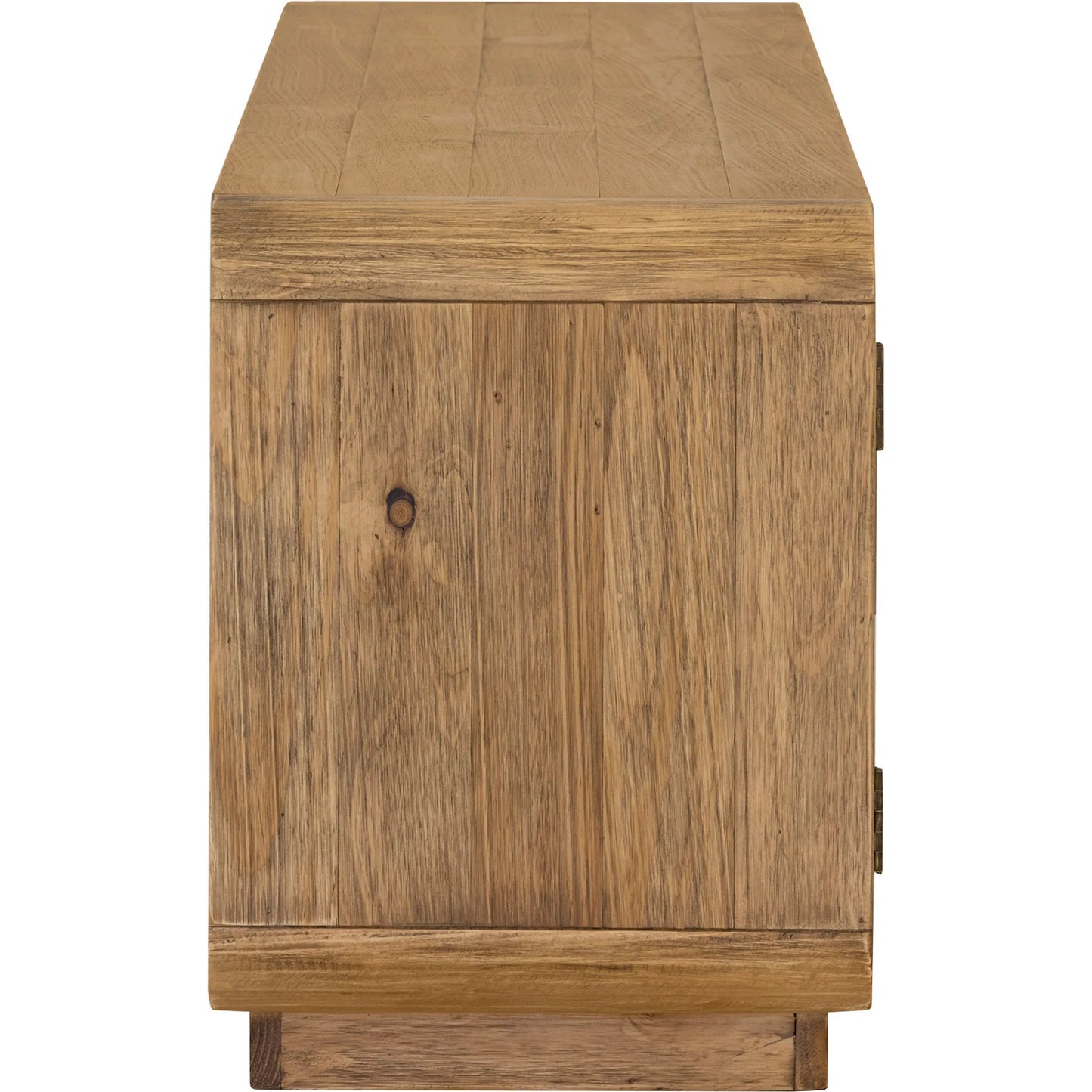 004 SI-2253891 | Additional Silo | Monterey Media Cabinet Rustic Blonde by Moe's Home Collection in rustic blonde. Made from solid pine, plywood shelves, bottom panels in a unique style.