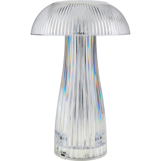 001 SI-2245961 | Primary Silo | Furnas Table Lamp 545114 by Livabliss in body: clear and high gloss. Made from iron in a eclectic & global style.