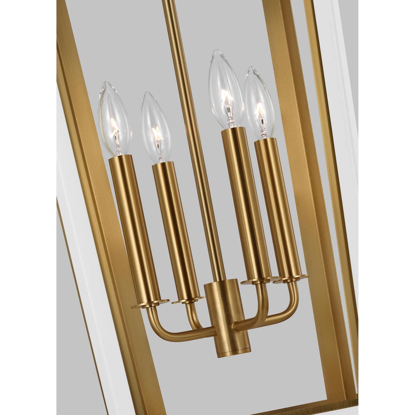 009 SI-2233725 | Closeup | Curt Medium Lantern by Visual Comfort & Co.. Made from steel in a modern style.