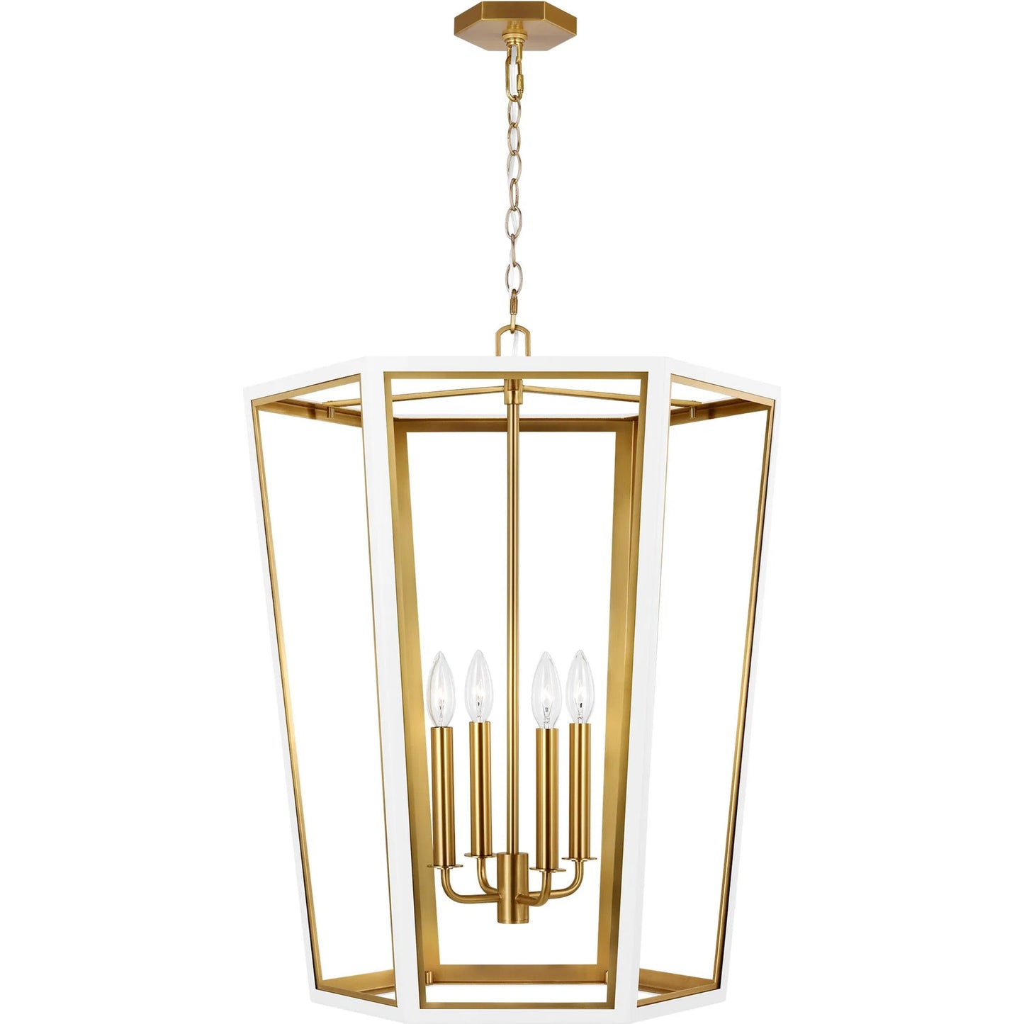 004 SI-2233725 | Primary Silo | Curt Medium Lantern by Visual Comfort & Co.. Made from steel in a modern style.