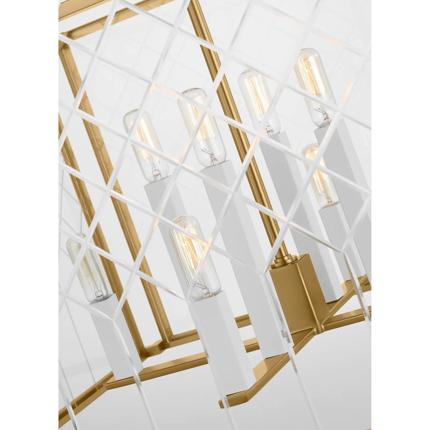 011 SI-2233736 | Closeup | Erro Large Lantern by Visual Comfort & Co.. Made from steel in a unique style.