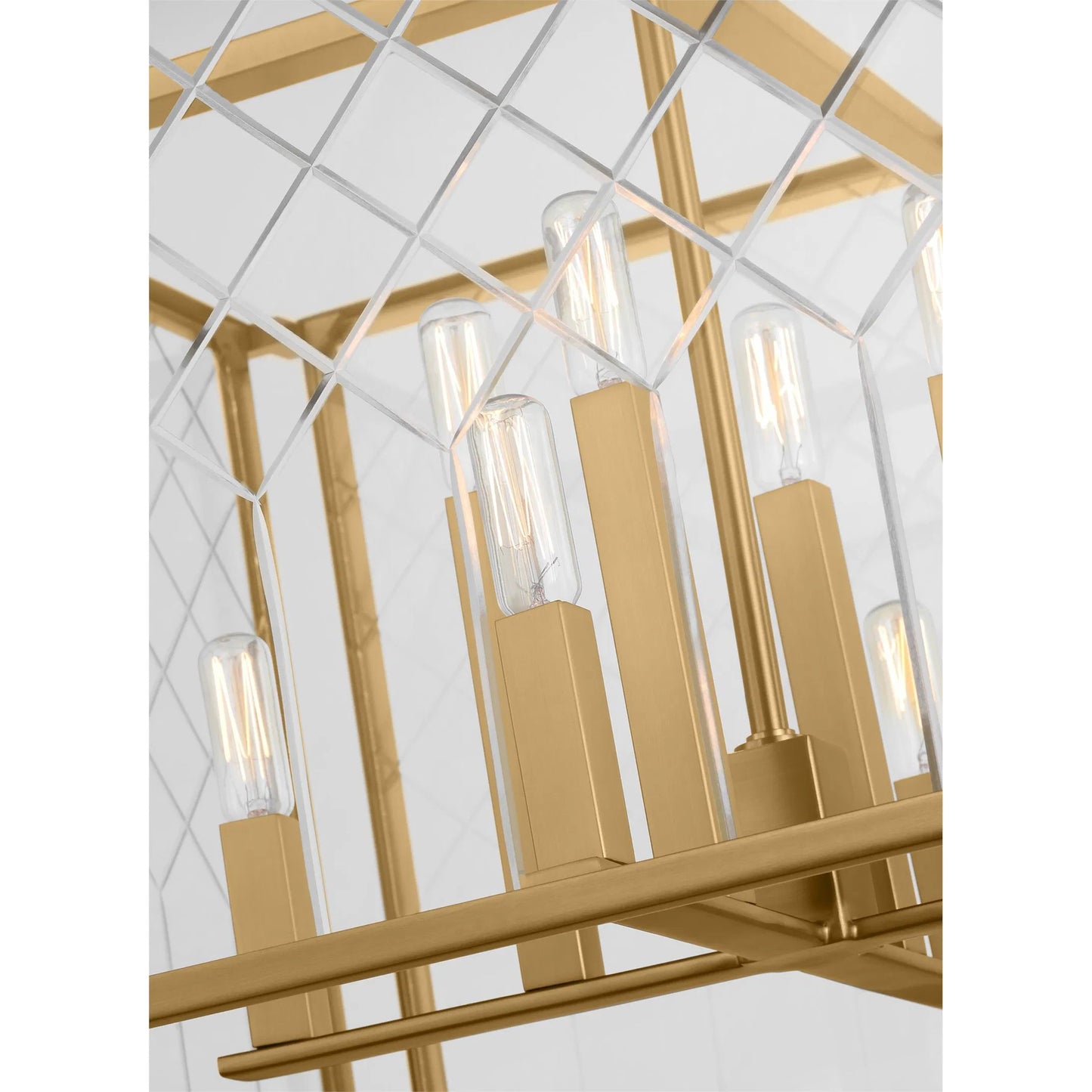 010 SI-2233736 | Closeup | Erro Large Lantern by Visual Comfort & Co.. Made from steel in a unique style.