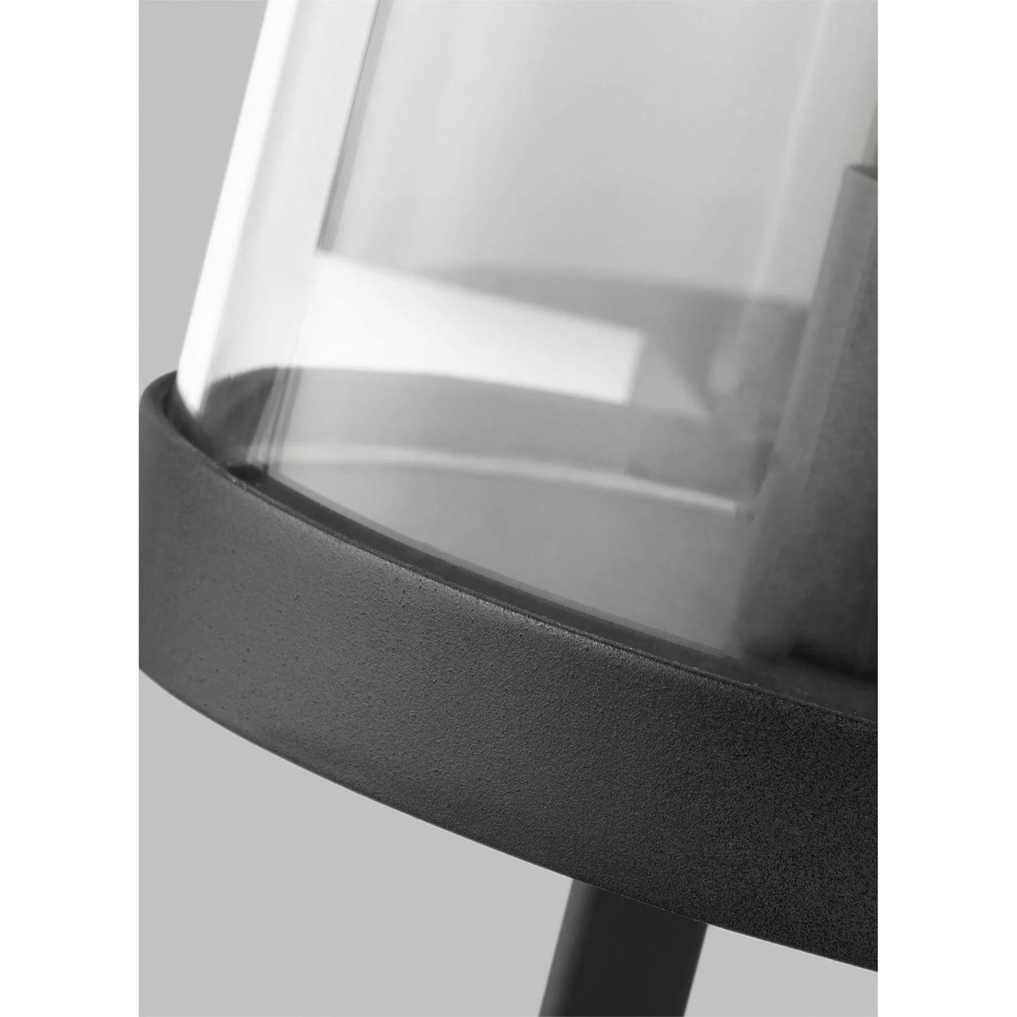 004 SI-2234119 | Closeup | Eastham Extra Large Wall Lantern by Visual Comfort & Co. in textured black. Made from stonestrong in a unique style.