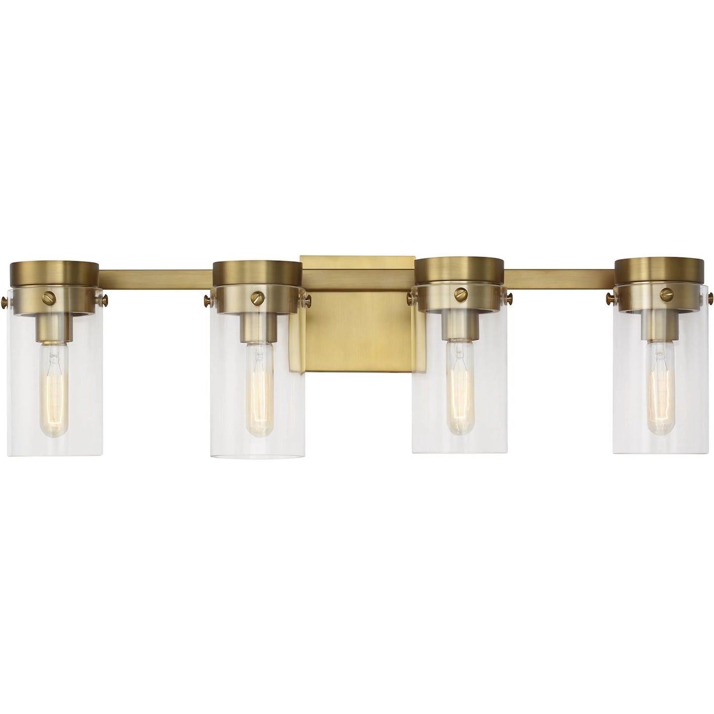 003 SI-2234321 | Primary Silo | Garrett 4 - Light Vanity by Visual Comfort & Co.. Made from steel in a unique style.
