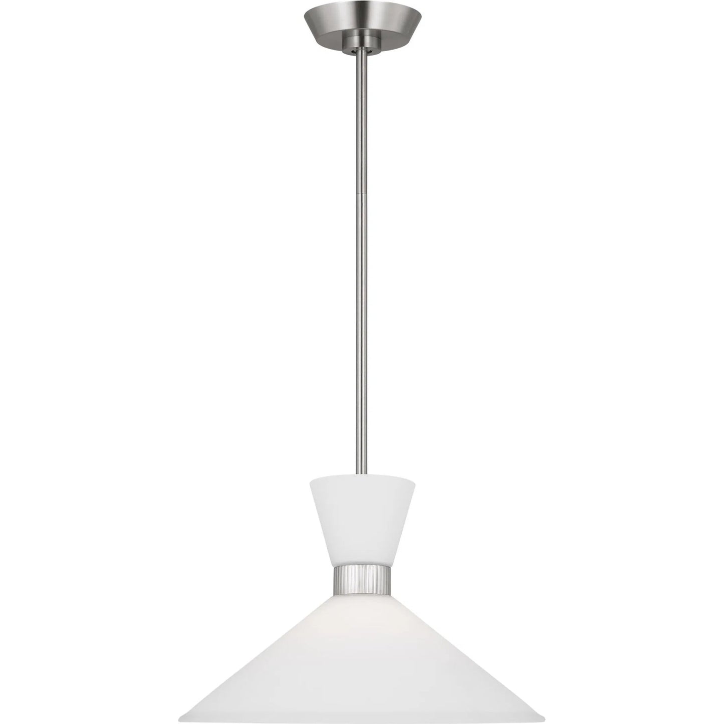 004 SI-2234438 | Primary Silo | Belcarra Medium Pendant by Visual Comfort & Co.. Made from steel in a unique style.