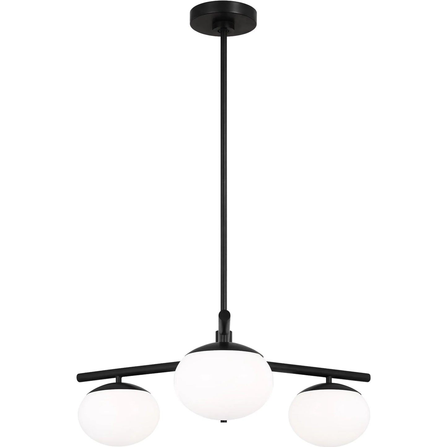 007 SI-2234750 | Unknown | Lune Semi-Flush Mount by Visual Comfort & Co.. Made from steel in a unique style.