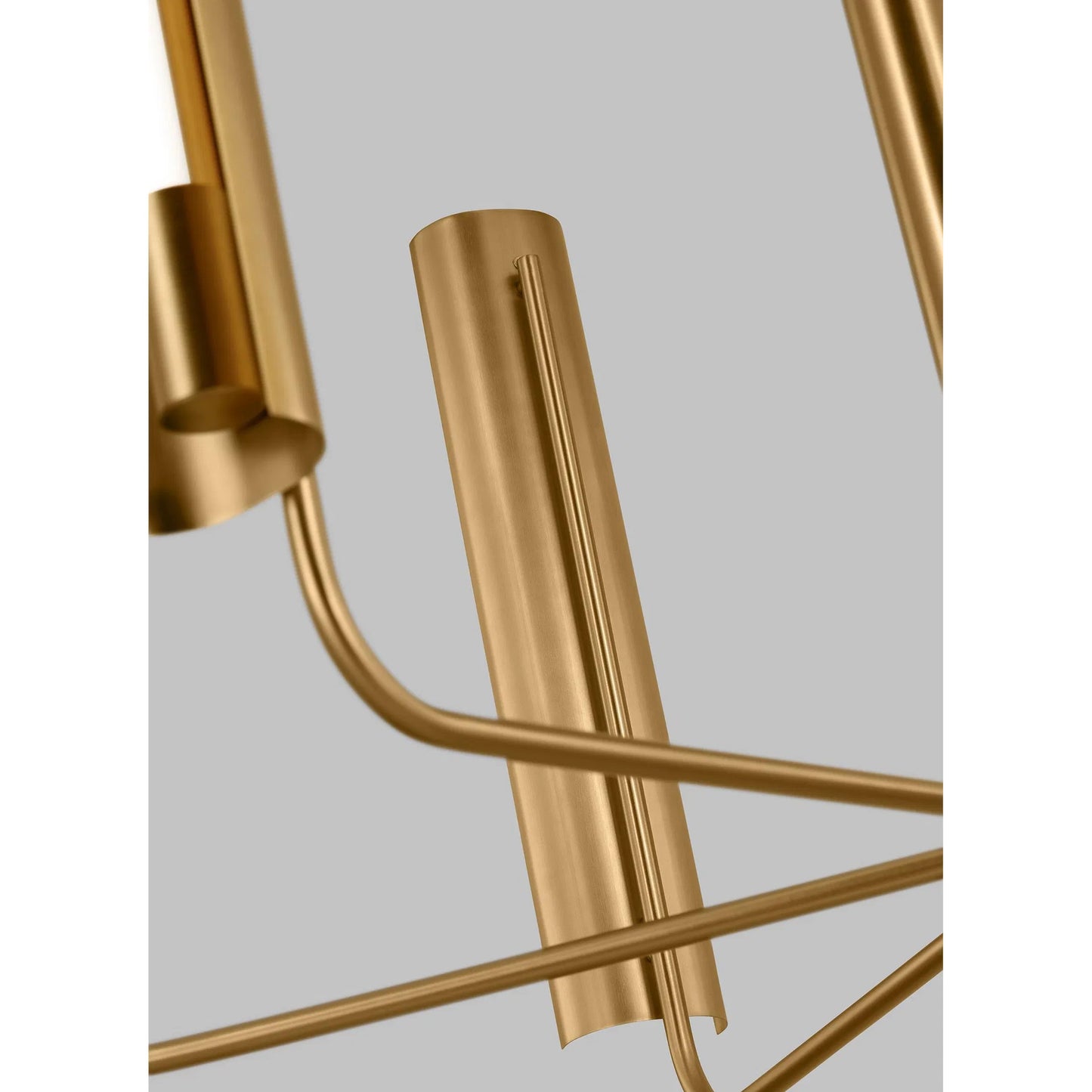005 SI-2234877 | Unknown | Carson Six Light Chandelier by Visual Comfort & Co.. Made from steel in a unique style.