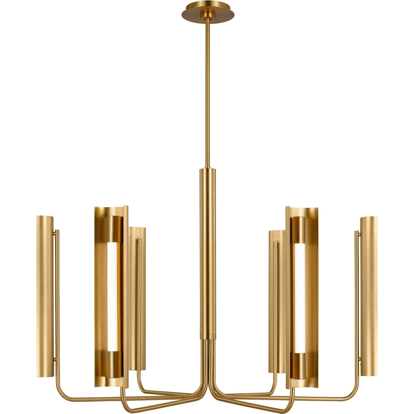 003 SI-2234877 | Primary Silo | Carson Six Light Chandelier by Visual Comfort & Co.. Made from steel in a unique style.