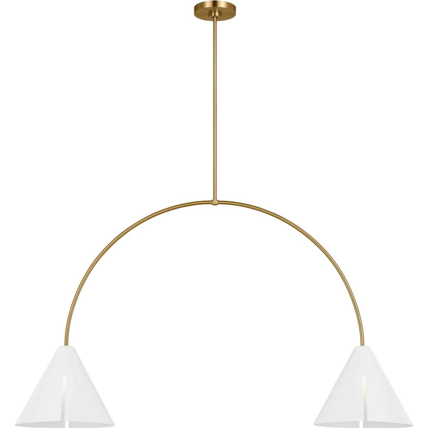 004 SI-2234882 | Additional Silo | Cambre Large Linear Chandelier by Visual Comfort & Co.. Made from steel in a unique style.