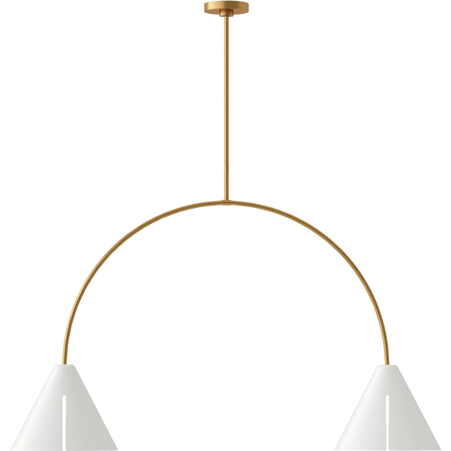 003 SI-2234882 | Primary Silo | Cambre Large Linear Chandelier by Visual Comfort & Co.. Made from steel in a unique style.