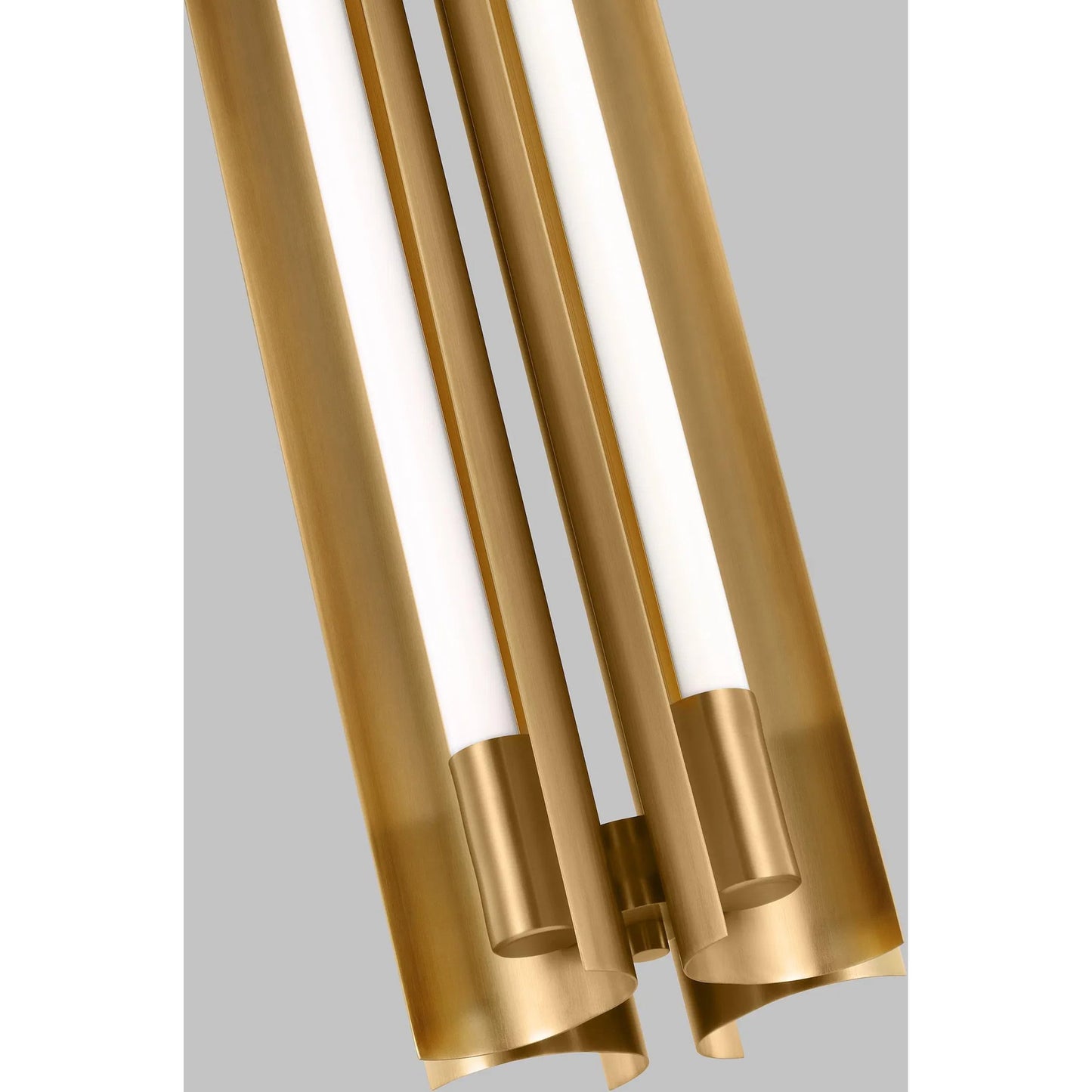 006 SI-2234923 | Closeup | Carson Four Light Narrow Pendant by Visual Comfort & Co.. Made from steel in a unique style.