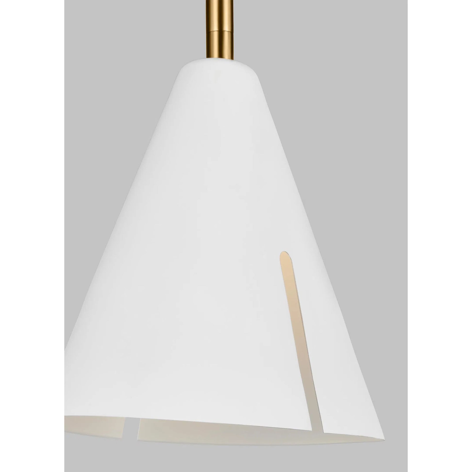 Cambre Small Pendant by Visual Comfort & Co.. Made from steel in a modern style.