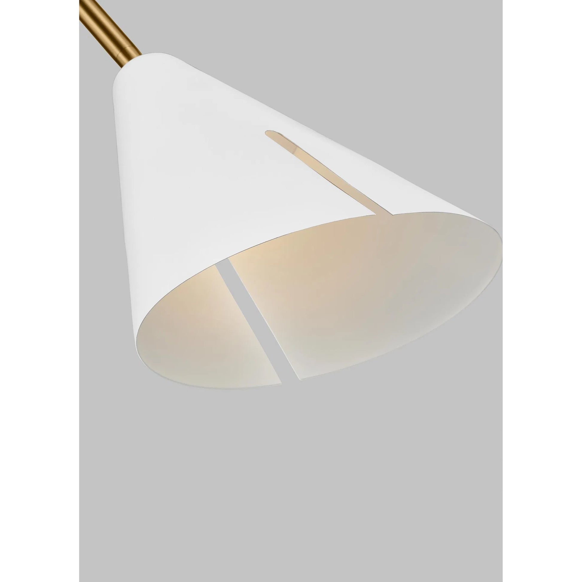 Cambre Small Pendant by Visual Comfort & Co.. Made from steel in a modern style.