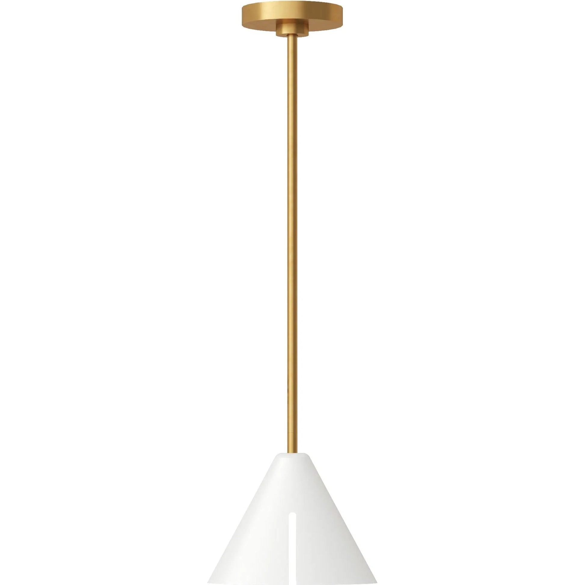 Cambre Small Pendant by Visual Comfort & Co.. Made from steel in a modern style.