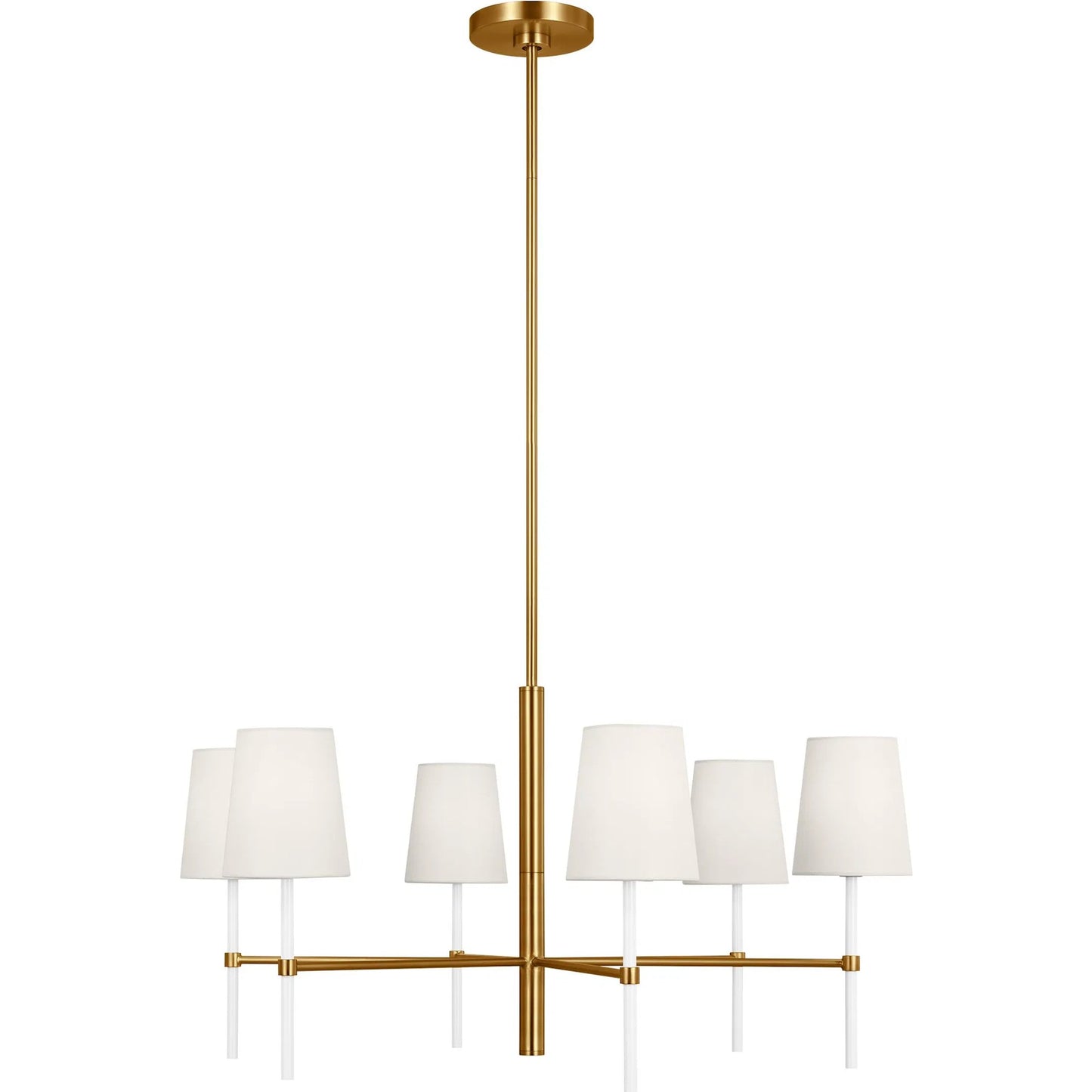 002 SI-2234953 | Primary Silo | Monroe Medium Chandelier by Visual Comfort & Co.. Made from steel in a unique style.