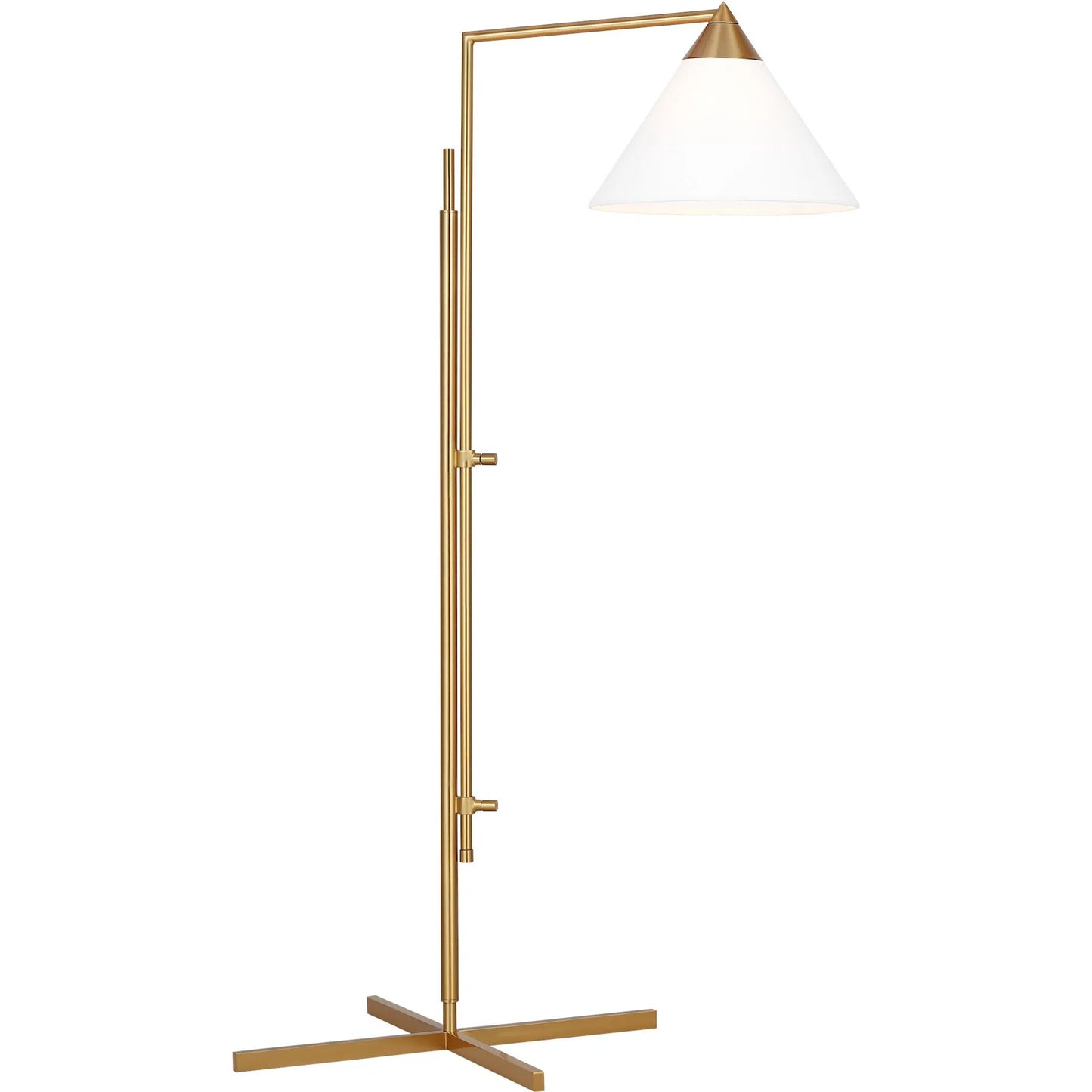 014 SI-2235097 | Unknown | Franklin Task Floor Lamp by Visual Comfort & Co.. Made from steel in a unique style.