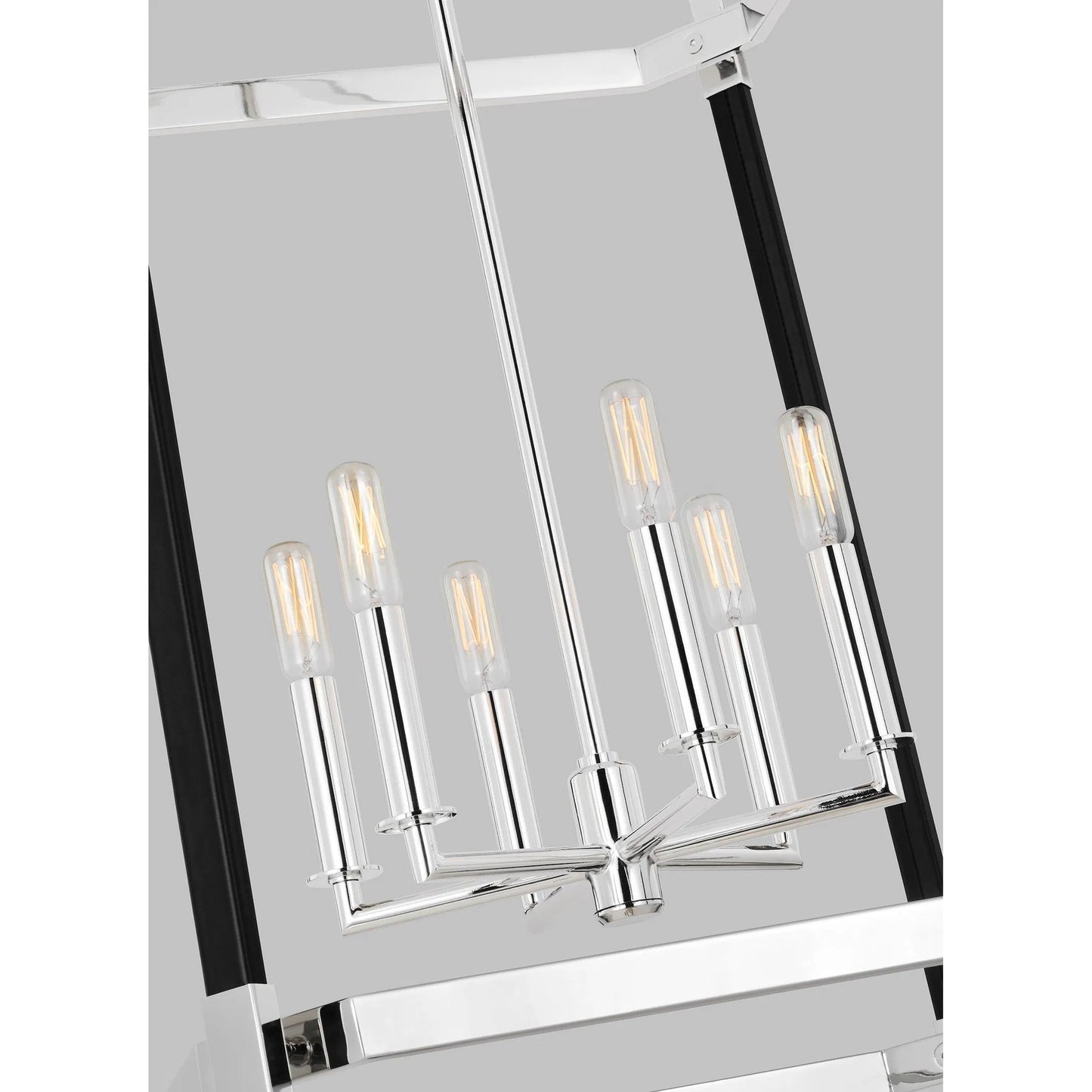 008 SI-2235208 | Closeup | Hadley Large Lantern by Visual Comfort & Co.. Made from steel in a unique style.
