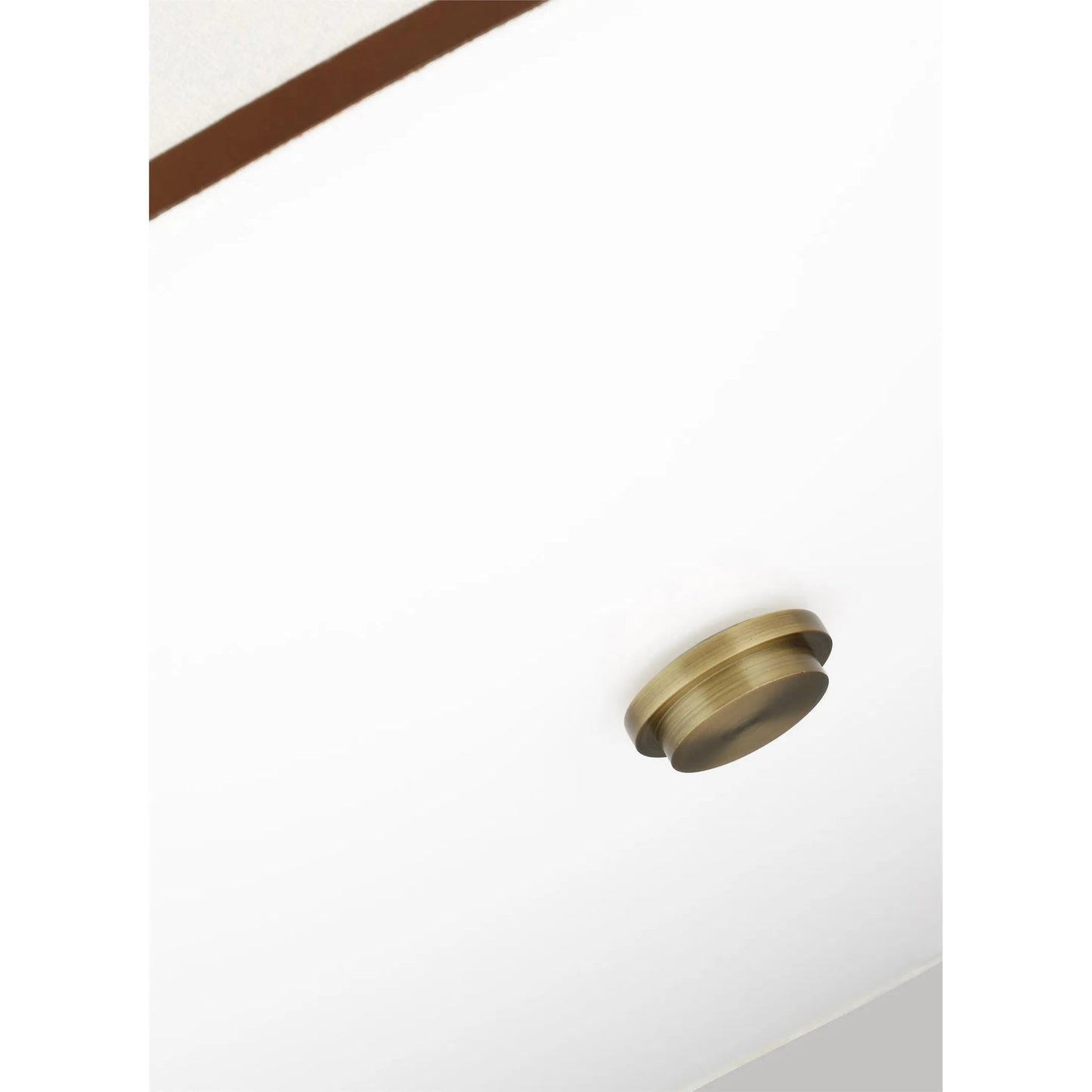 005 SI-2235236 | Unknown | Katie Large Pendant by Visual Comfort & Co. in time worn brass. Made from steel in a unique style.