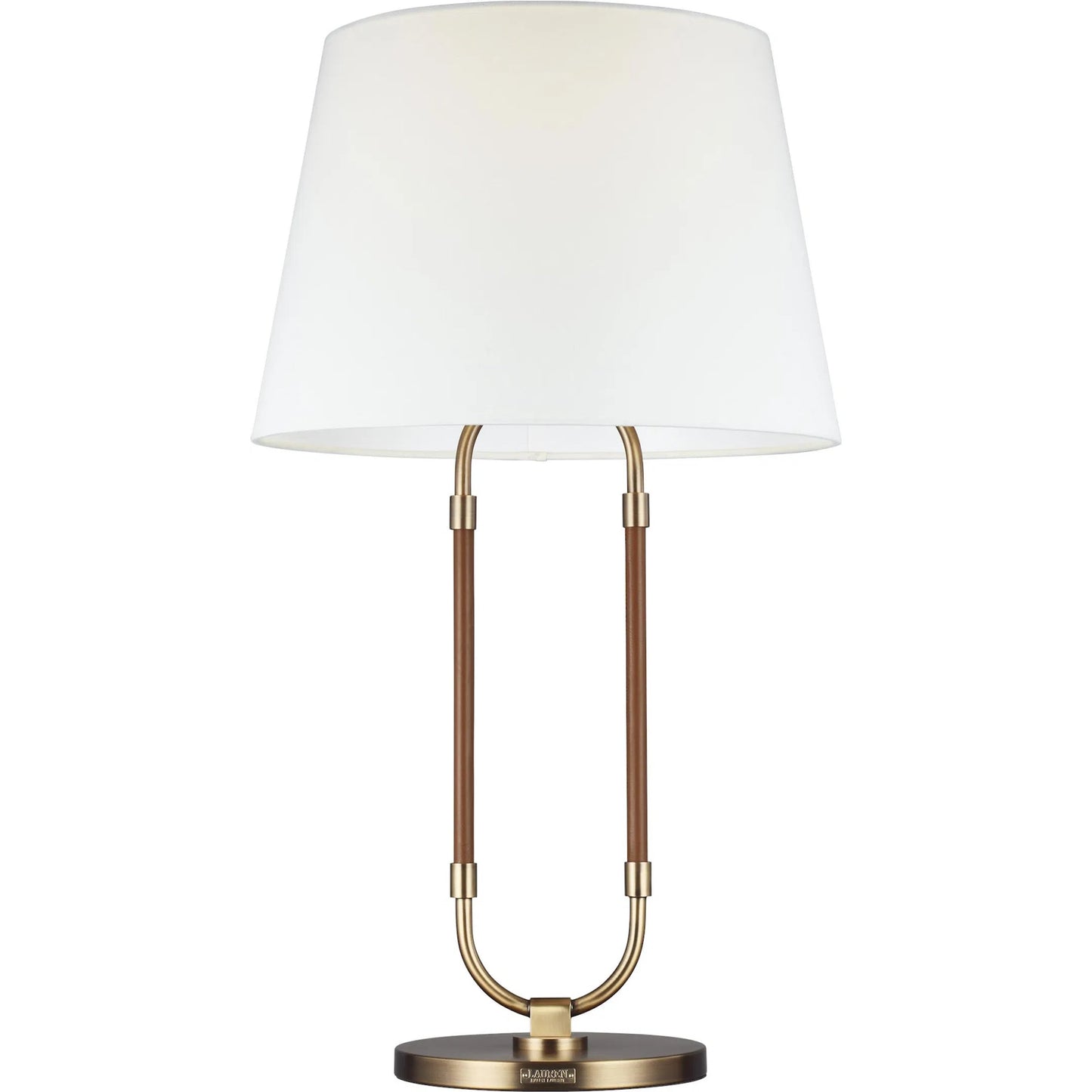 003 SI-2235255 | Additional Silo | Katie Table Lamp by Visual Comfort & Co. in time worn brass. Made from steel in a unique style.
