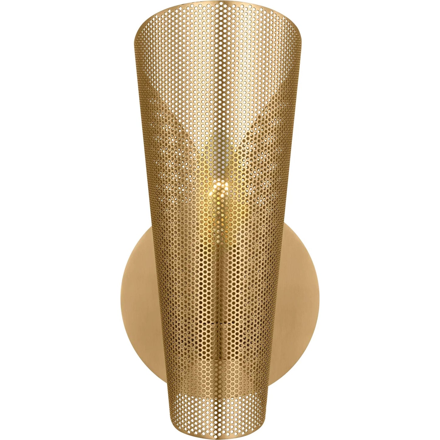 002 SI-2235329 | Primary Silo | Plivot Medium Single Sconce by Visual Comfort & Co. in burnished brass. Made from unique in a unique style.