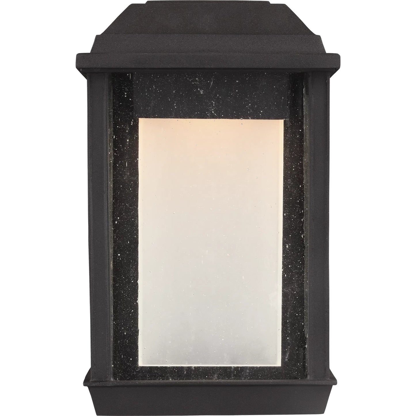 005 SI-2235448 | Unknown | McHenry Small LED Lantern by Visual Comfort & Co. in textured black. Made from stonestrong in a unique style.