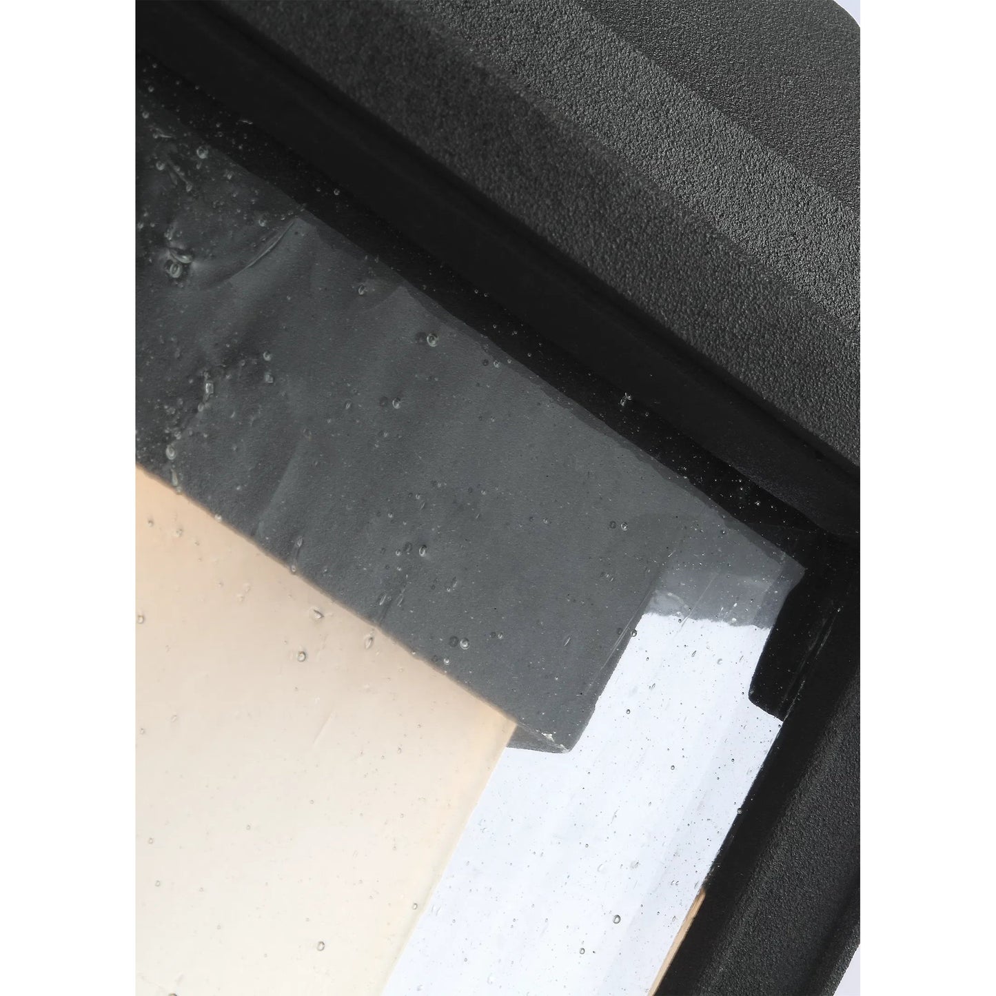 004 SI-2235448 | Unknown | McHenry Small LED Lantern by Visual Comfort & Co. in textured black. Made from stonestrong in a unique style.
