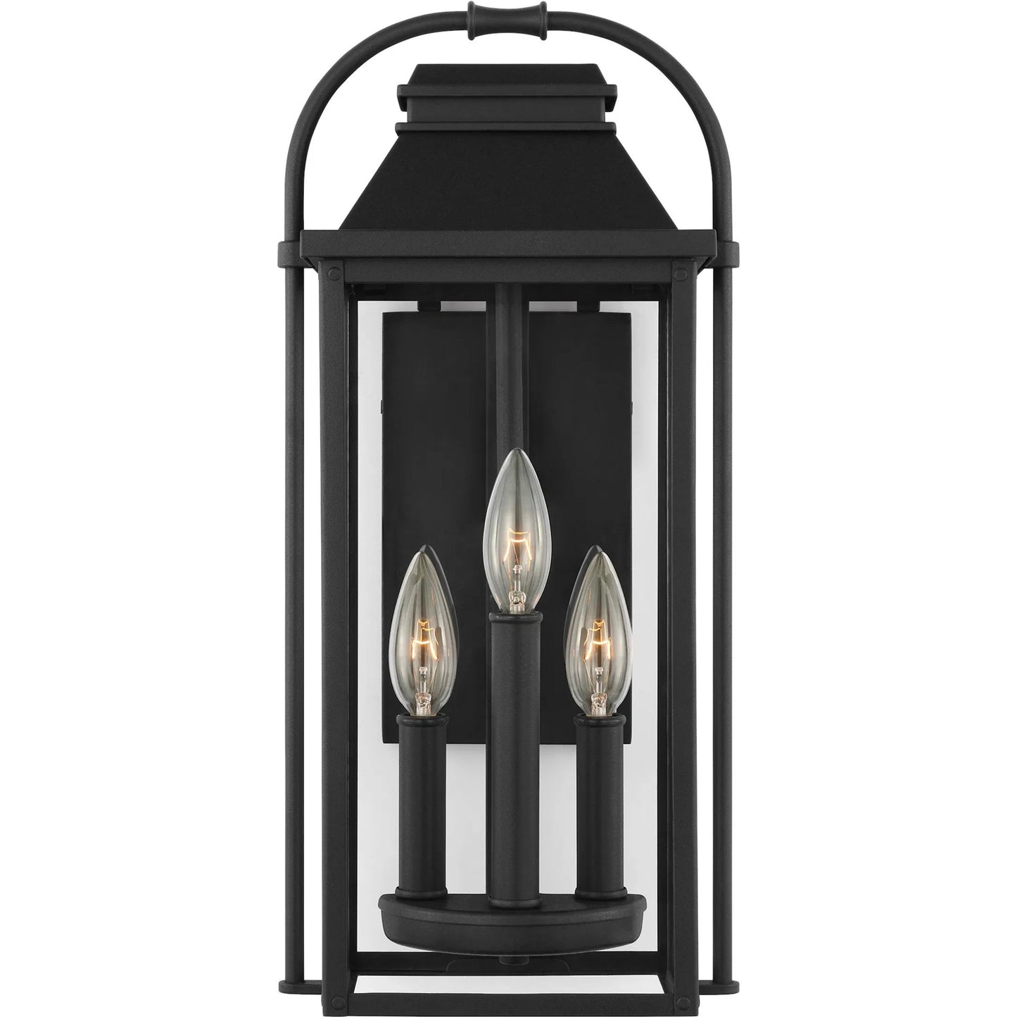 002 SI-2235453 | Primary Silo | Wellsworth Small Lantern by Visual Comfort & Co. in textured black. Made from unique in a unique style.