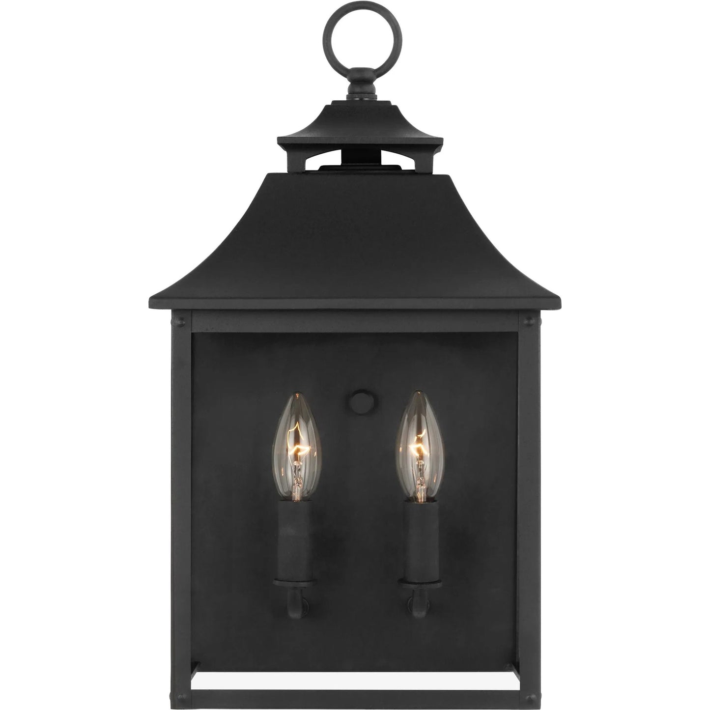 002 SI-2235468 | Primary Silo | Galena Pocket Wall Lantern by Visual Comfort & Co. in textured black. Made from unique in a unique style.