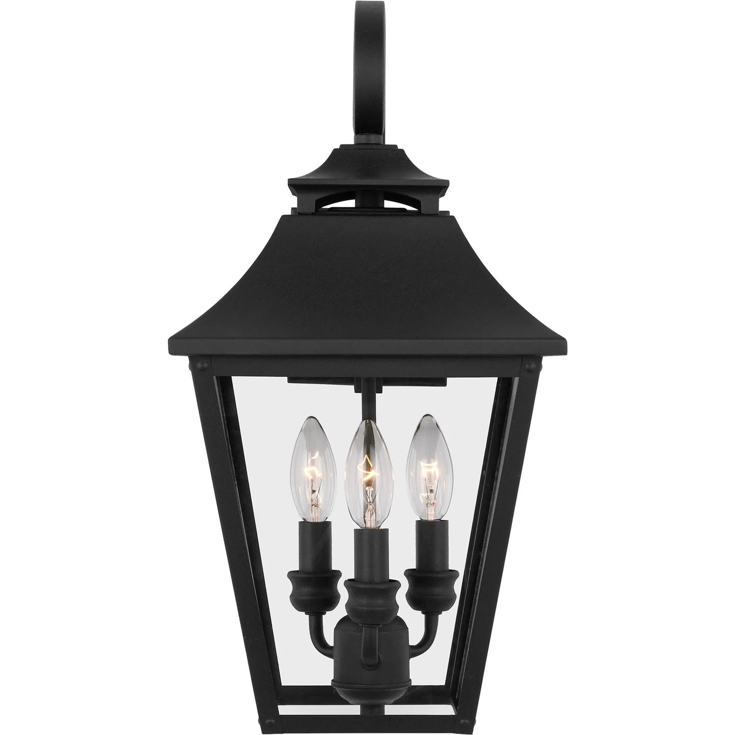 002 SI-2235471 | Primary Silo | Galena Medium Lantern by Visual Comfort & Co. in textured black. Made from unique in a unique style.