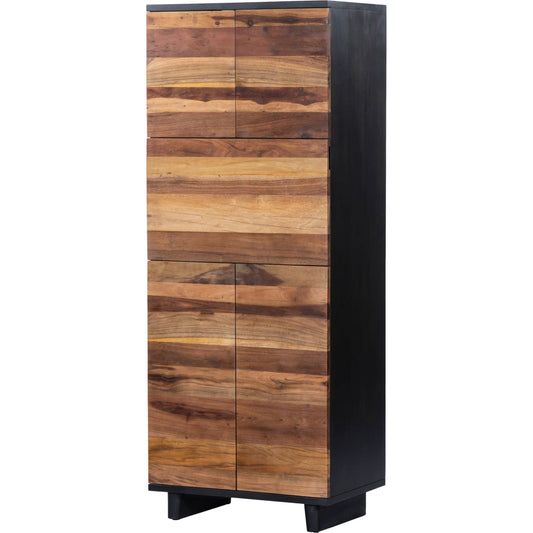 Tularosa 72" Bar Cabinet by World Interiors in brown and natural. Made from acacia wood in a cottage & farmhouse style.