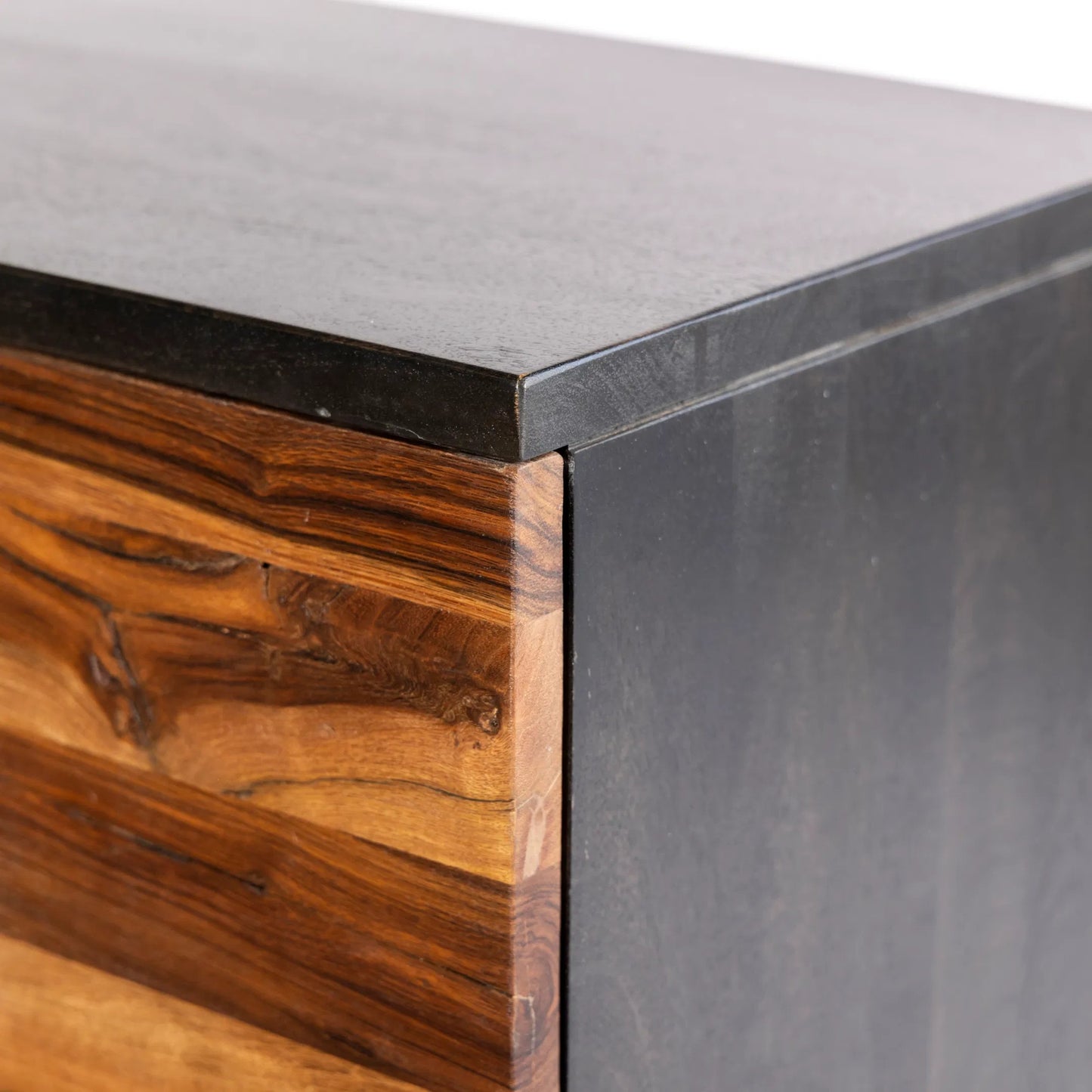 007 SI-2243095 | Closeup | Tularosa 72" Sideboard by World Interiors in brown and natural. Made from mango wood sal wood in a cottage & farmhouse style.