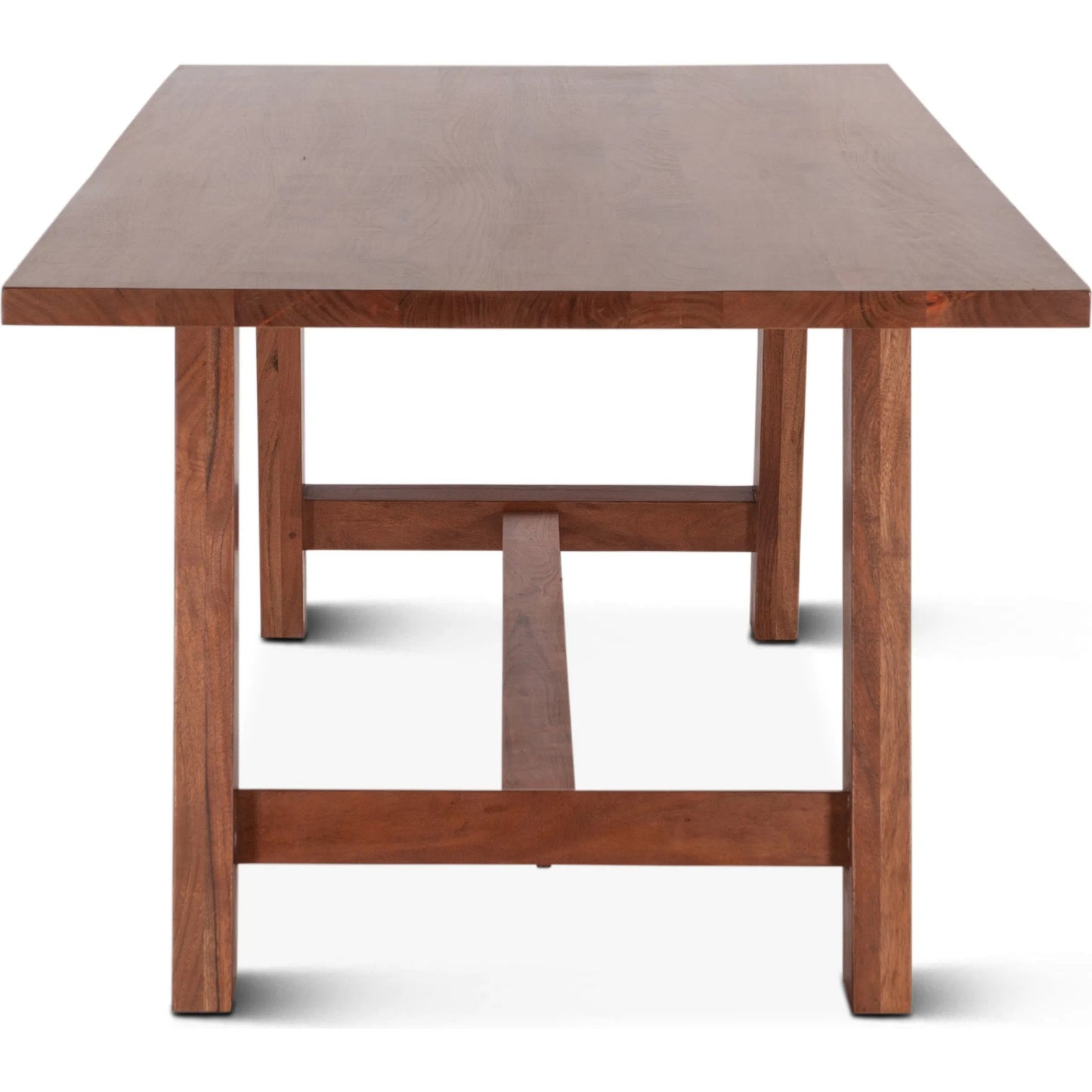 003 SI-2243082 | Additional Silo | Stavanger 94" Dining Table by World Interiors in browns and cinnamon brown. Made from acacia wood in a transitional style.
