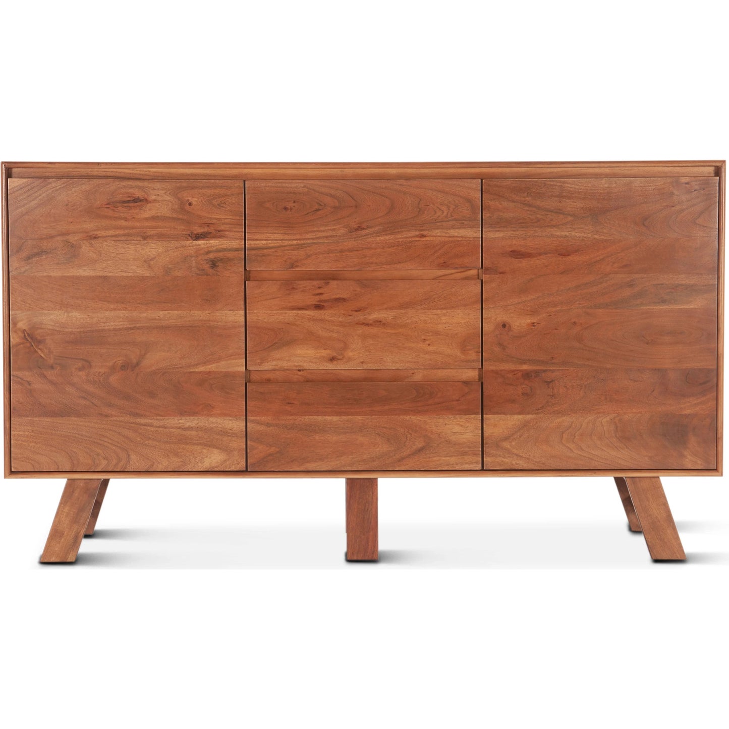 004 SI-2243084 | Additional Silo | Stavanger Sideboard by World Interiors in browns and cinnamon brown. Made from acacia wood in a transitional style.