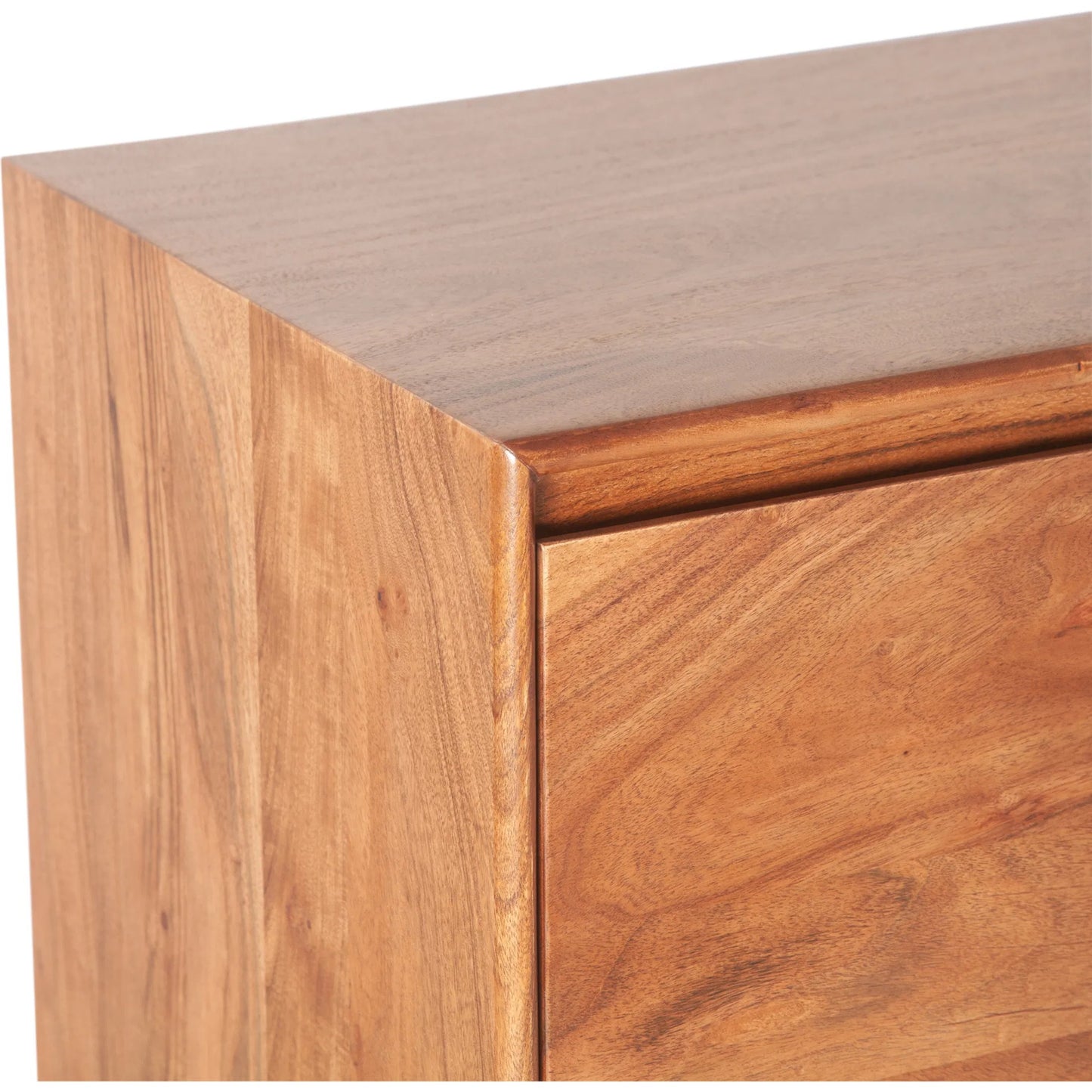 007 SI-2243084 | Closeup | Stavanger Sideboard by World Interiors in browns and cinnamon brown. Made from acacia wood in a transitional style.