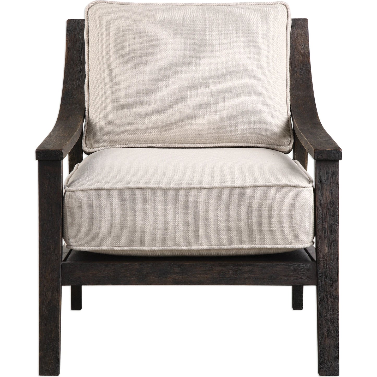001 S-252894 | Primary Silo | Lyle Accent Chair by Uttermost. Made from solid wood, plywood, fabric, foam in a modern style.