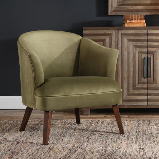 Conroy Chair by Uttermost. Made from birch wood, fabric, foam, plywood in a transitional style.