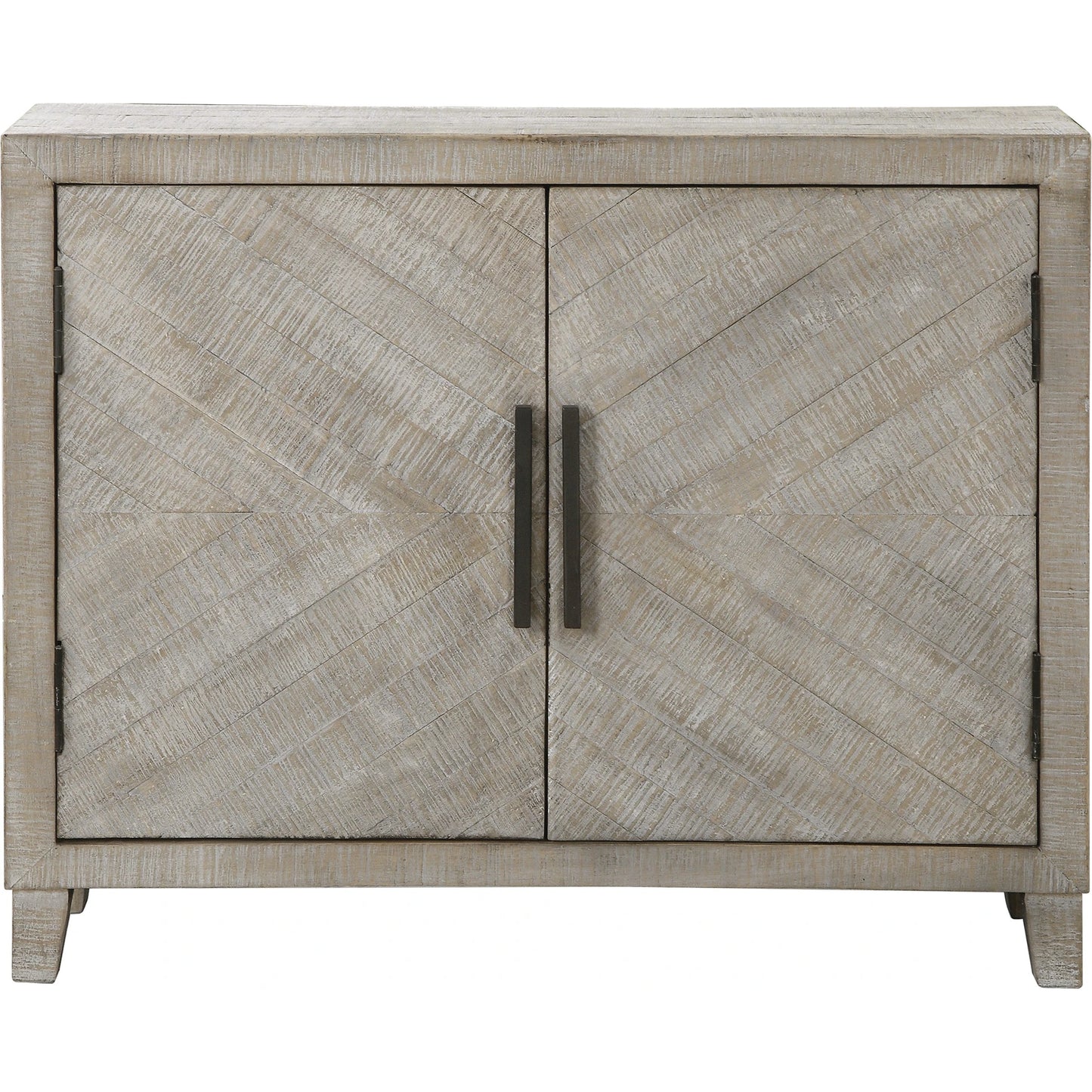 001 S-338748 | Primary Silo | Adalind White Washed Accent Cabinet by Uttermost in white. Made from fir wood, iron, mdf in a modern style.